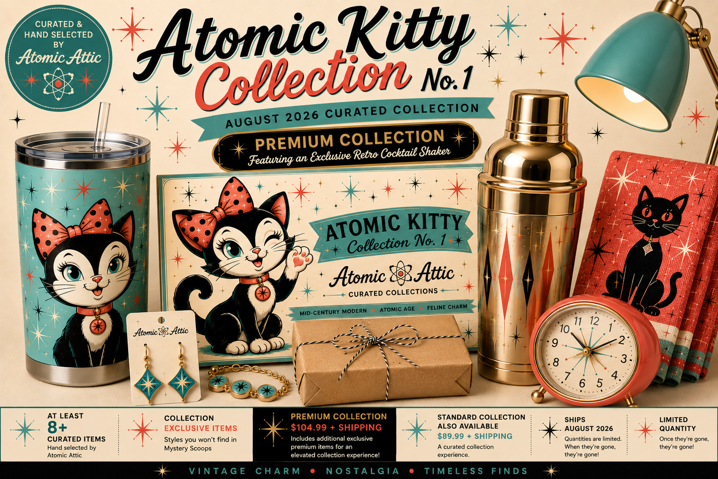 August 2026 Curated Collection-The Atomic Kitty Collection-The Premium Edition