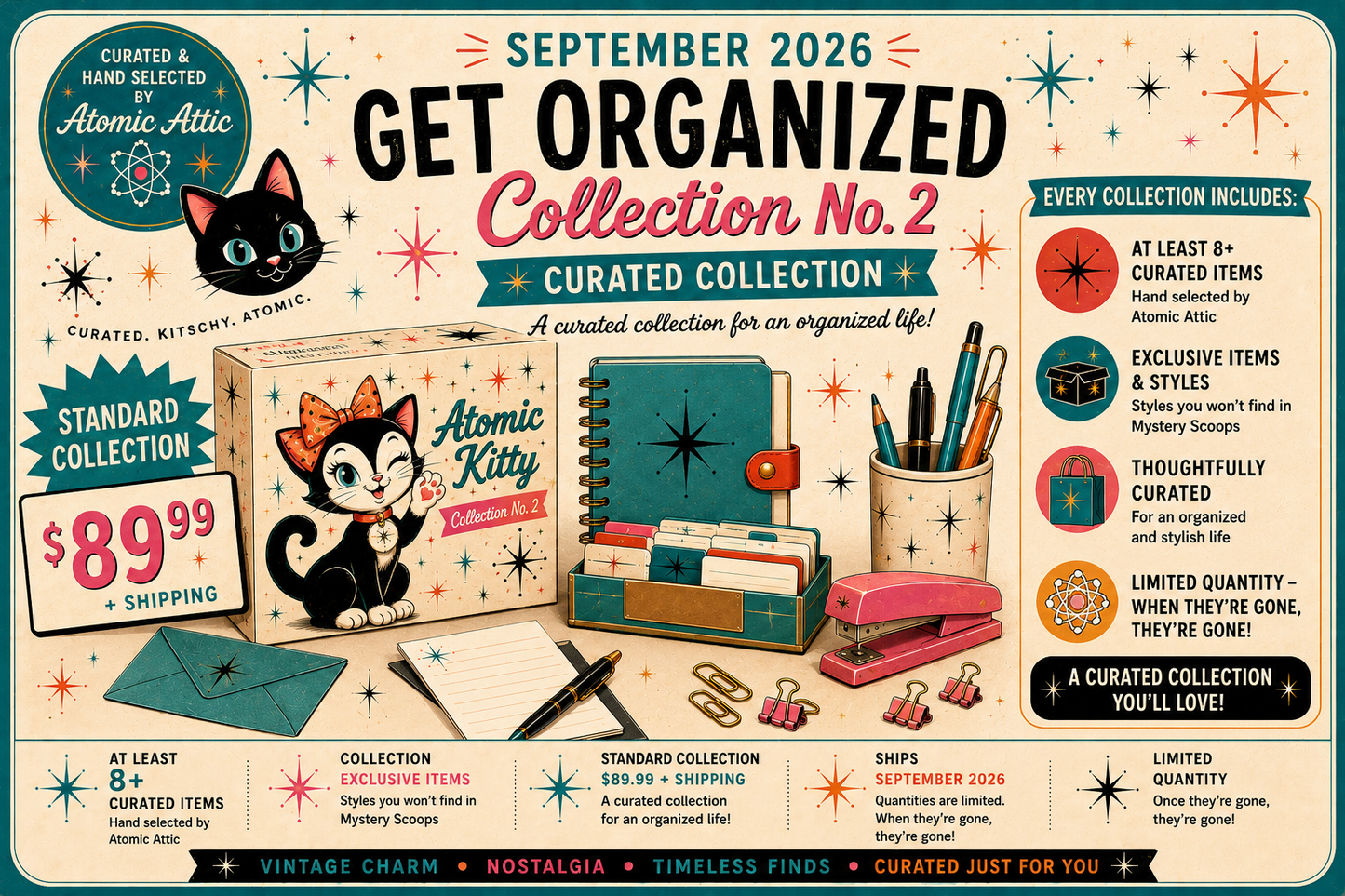 September 2026 Curated Collection-The Get Organized Collection-The Standard Box